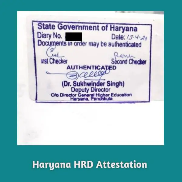 HRD Attestation Services Delhi