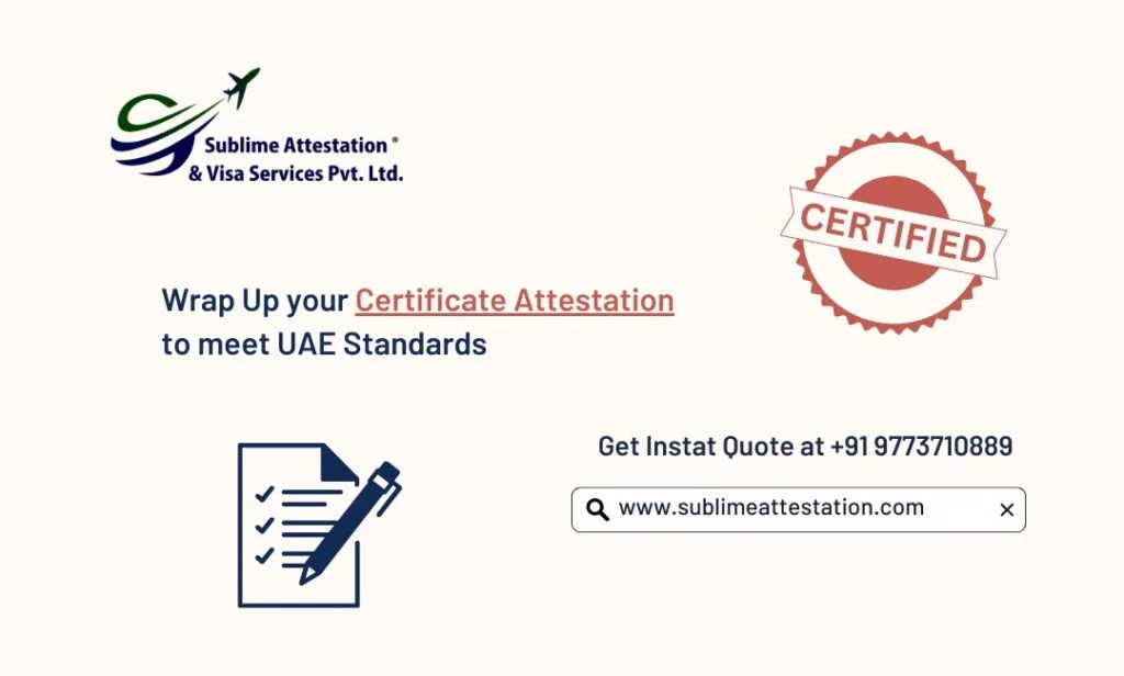 UAE Embassy Attestation Services