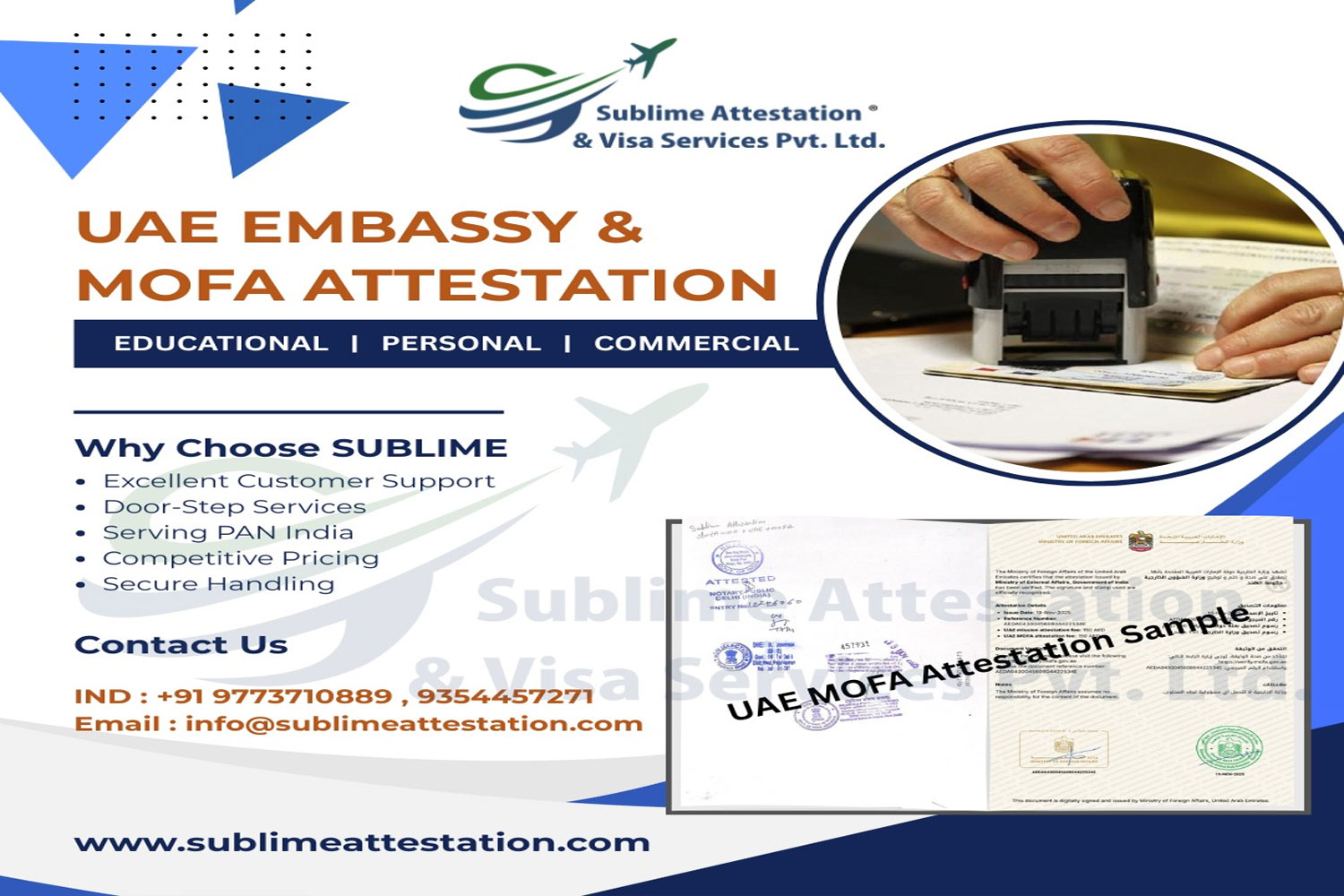 UAE Embassy Attestation Services